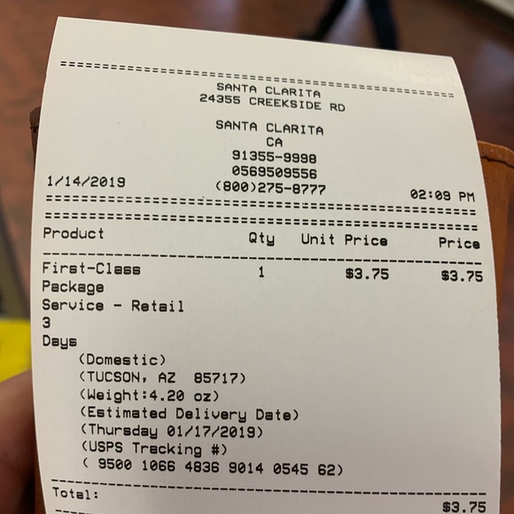 Shipping proof πππ - Picture 1 of 1